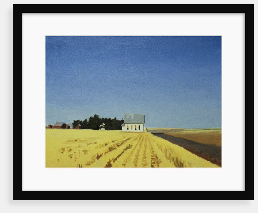 Old Church, Moses Lake by Mary Iverson