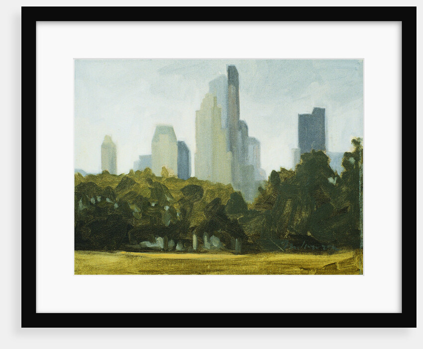 Central Park Skyline by Mary Iverson