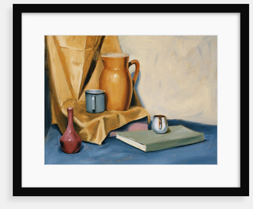Still Life with Book by Mary Iverson