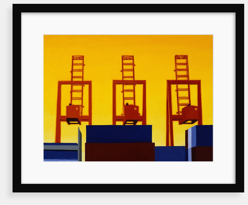 Three Cranes by Mary Iverson