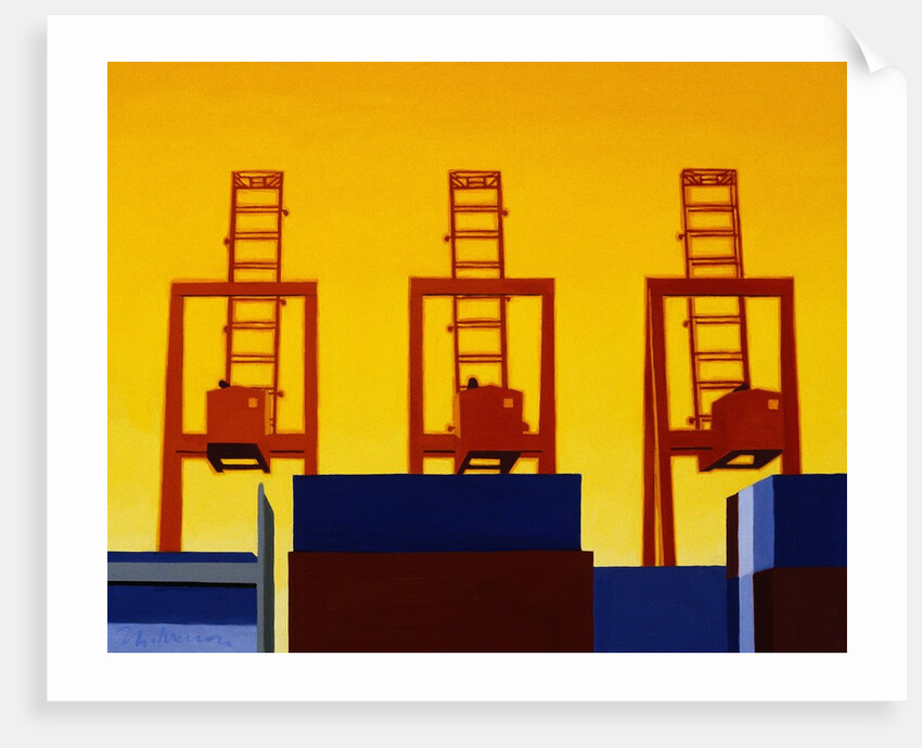 Three Cranes by Mary Iverson