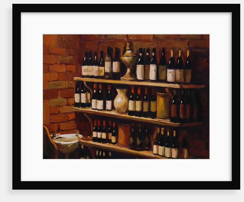 Wine and Bricks II by Pam Ingalls