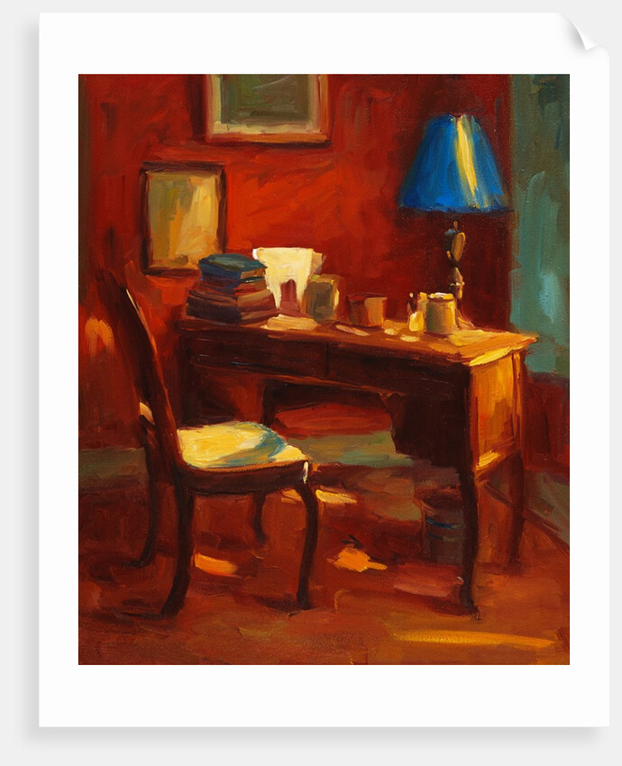 Leslie's Desk by Pam Ingalls