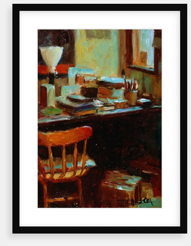 Messy Desk by Pam Ingalls