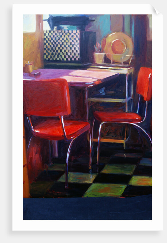 Natalie's Red Chairs III by Pam Ingalls