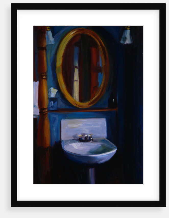 Sink in Blue by Pam Ingalls