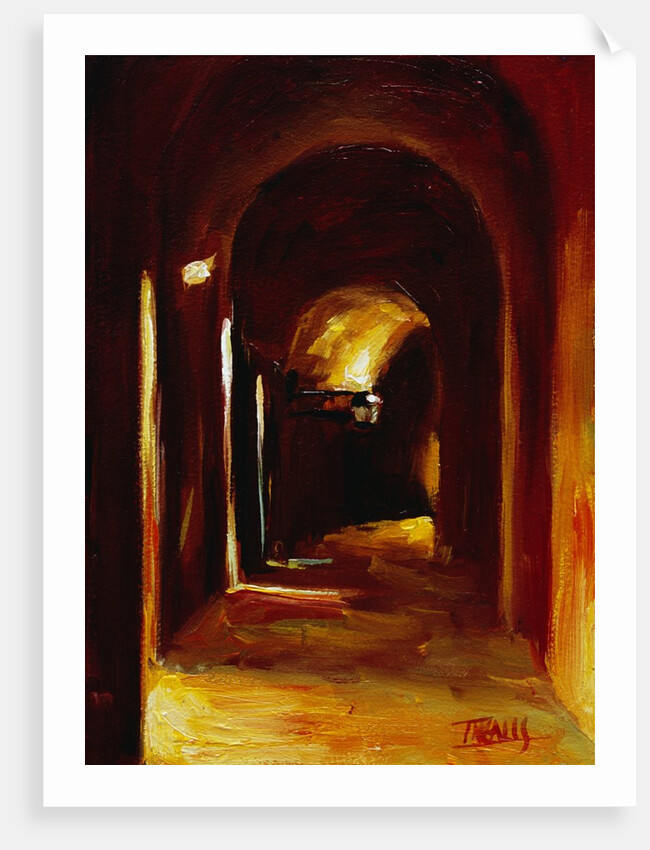 Interior Arches in Perugia by Pam Ingalls