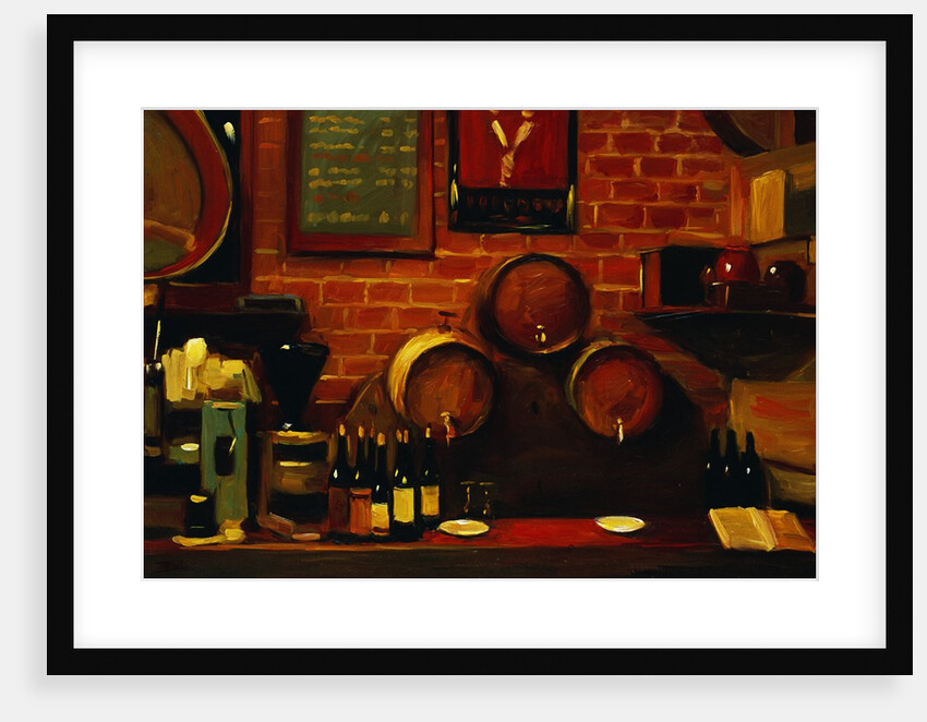 Bar in Madrid by Pam Ingalls
