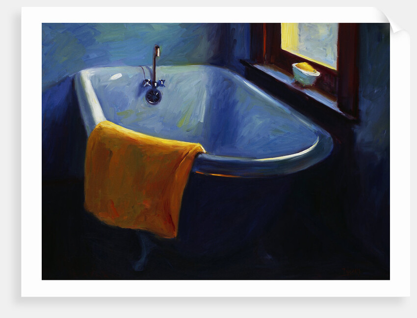 Blue Tub by Pam Ingalls