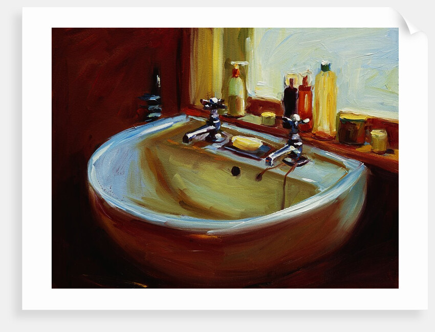 Debby's Sink Painting by Pam Ingalls