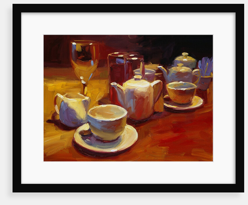 Wine and Tea, London by Pam Ingalls