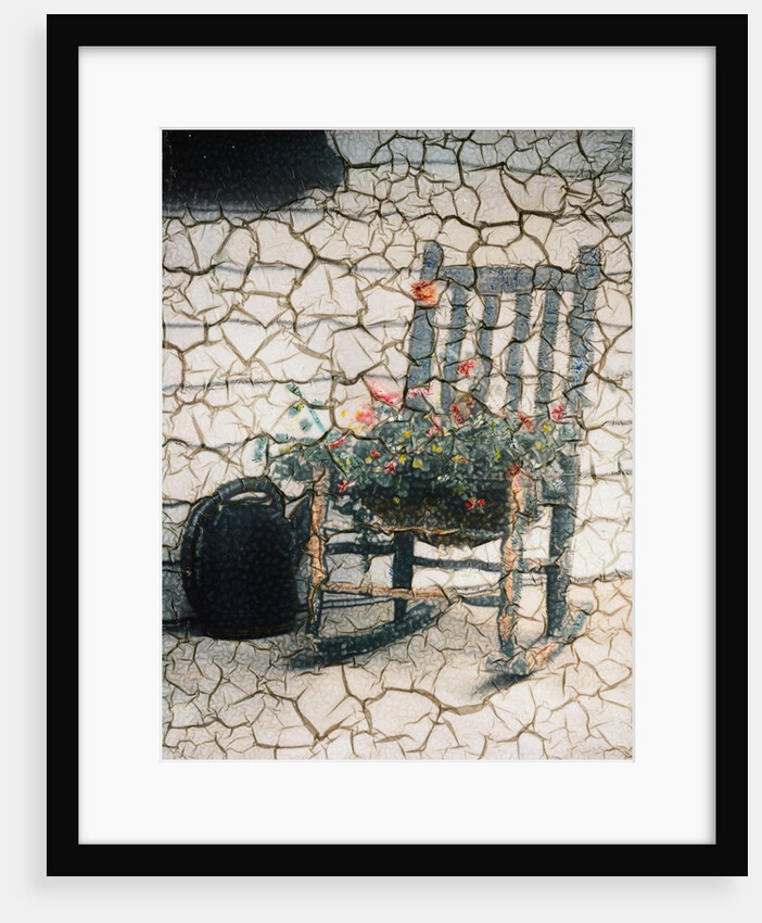 Rosemarie's Chair, Cracked by Kim Koza