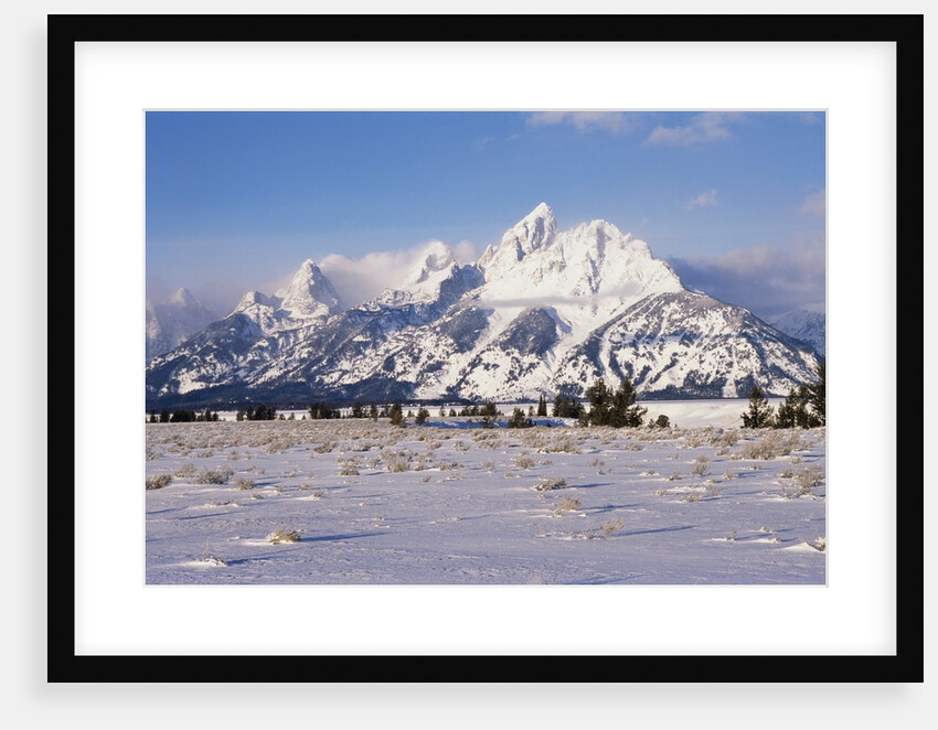 Grand Teton and Jackson Hole Valley by Anonymous
