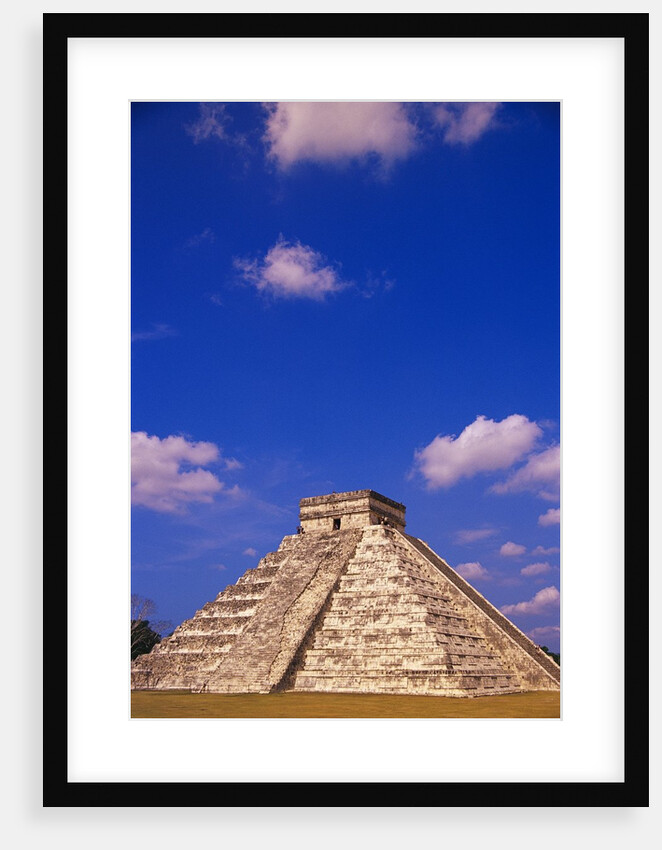 Clouds Hanging Over Pyramid of Kukulcan by Anonymous
