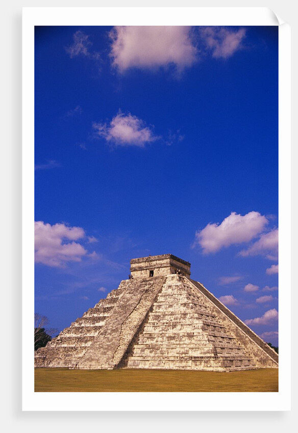 Clouds Hanging Over Pyramid of Kukulcan by Anonymous