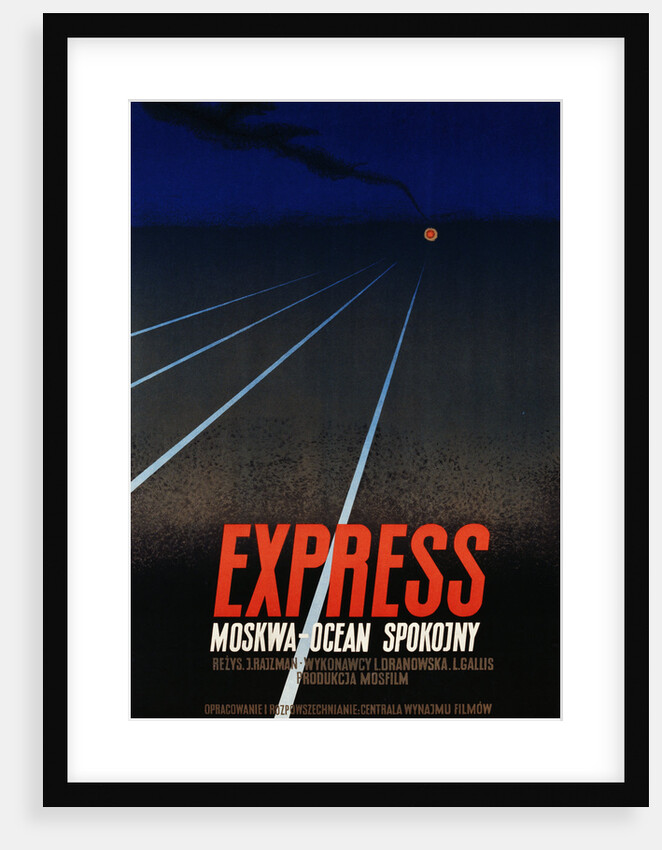 Modern Polish Poster for Express by Anonymous
