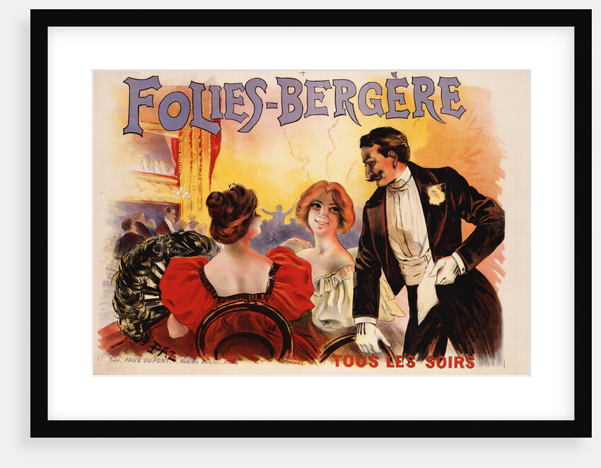 Folies-Bergere Poster by Pal