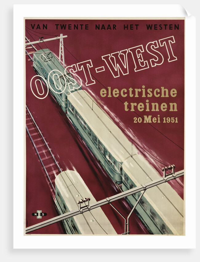 Oost-West Poster by Dehaan