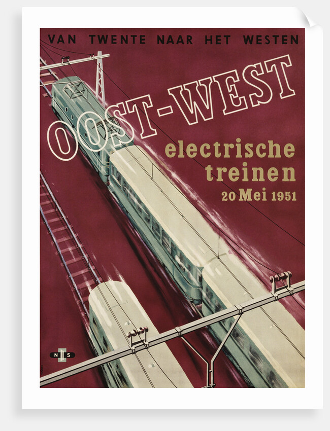 Oost-West Poster by Dehaan