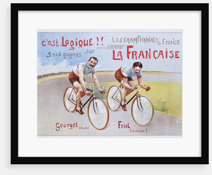 Circa 1906 French Poster for Marque Diamant by Anonymous