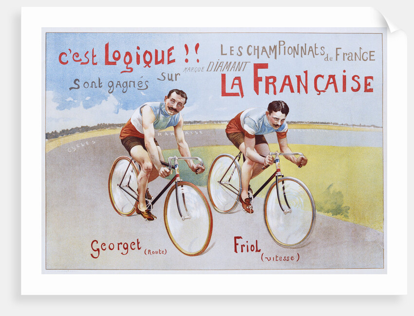 Circa 1906 French Poster for Marque Diamant by Anonymous