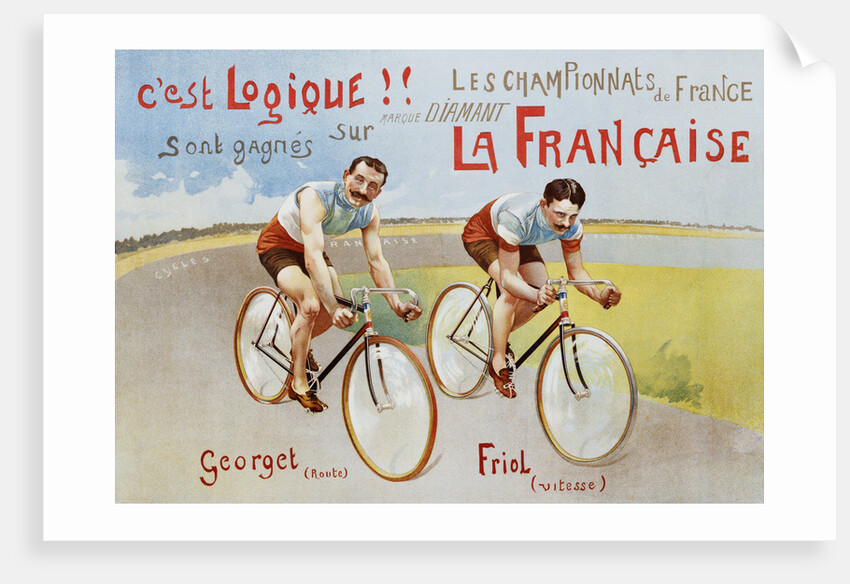 Circa 1906 French Poster for Marque Diamant by Anonymous