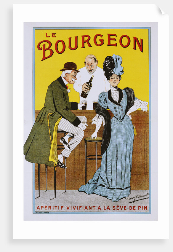 Le Bourgeon Poster by Robert Allouard