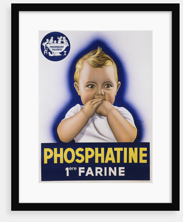 Circa 1932 French Poster for Phosphatine by Anonymous