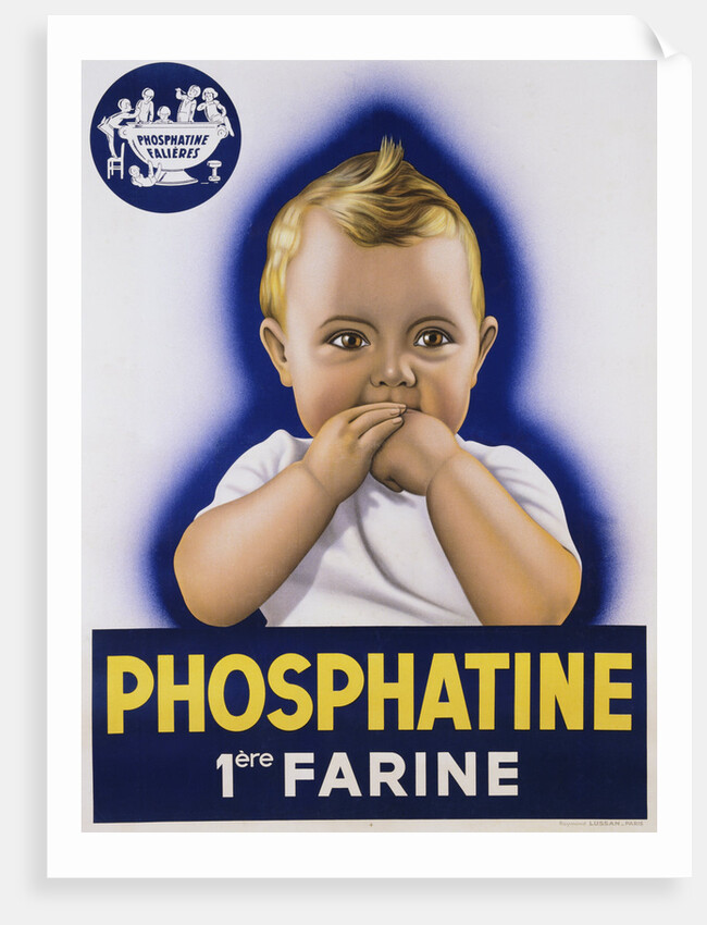 Circa 1932 French Poster for Phosphatine by Anonymous