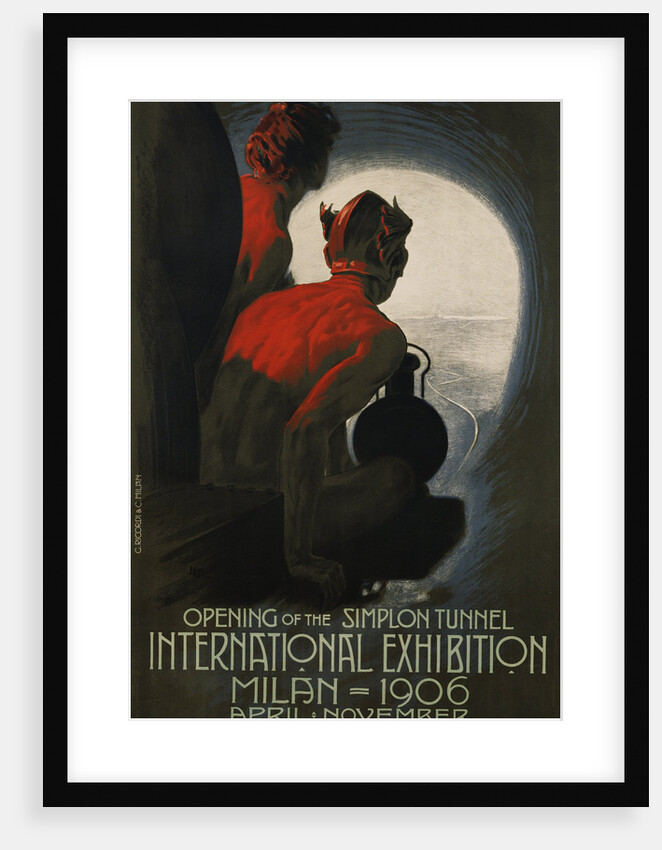 International Exhibition, Milan, 1906 Poster by Leopoldo Metlicovitz