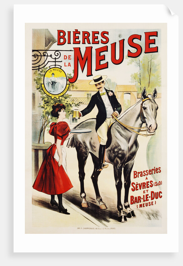 Bieres de la Meuse Poster by Anonymous