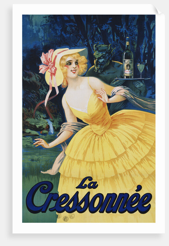La Cressonnee Poster by Marcellin Auzolle
