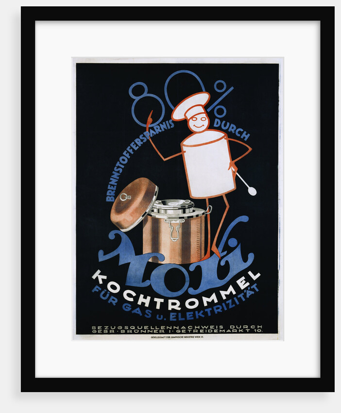 Moxi Kochtrommel Poster by Anonymous