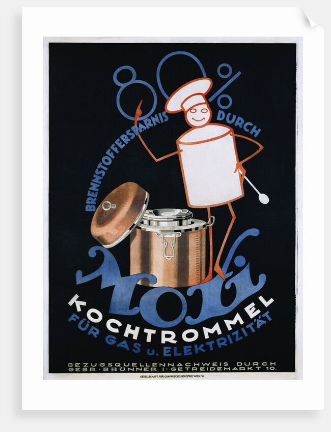 Moxi Kochtrommel Poster by Anonymous