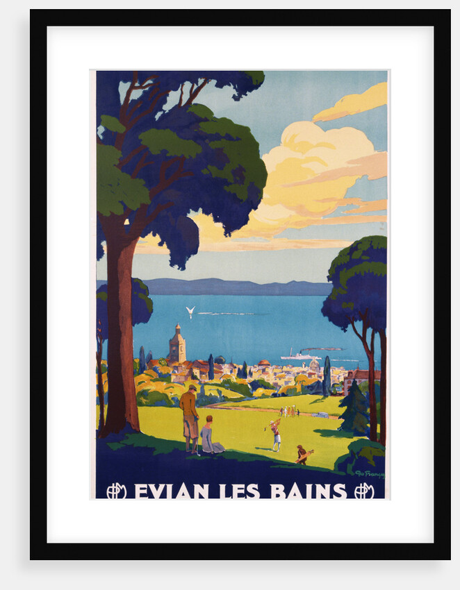 Evian Les Bains Poster by Geo Francois