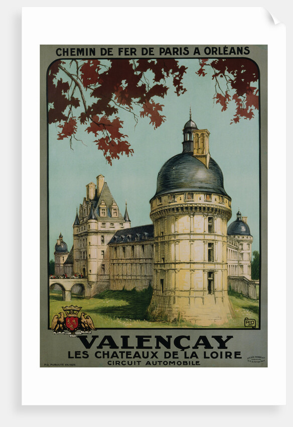 Valencay Poster by Alo