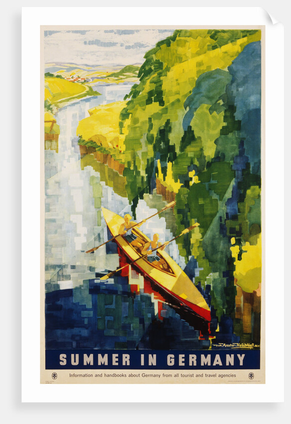 Summer in Germany Poster by Werner von Axster-Heudtlass