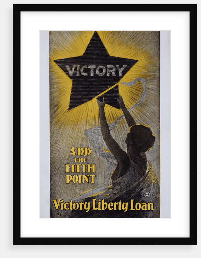 Victory - Add the Fifth Point - Victory Liberty Loan Poster by Anonymous