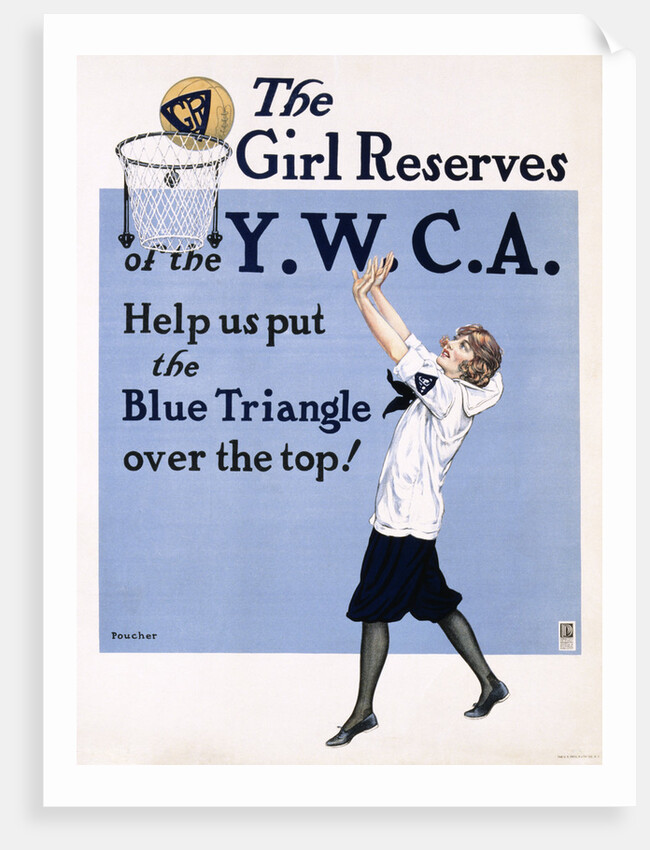 The Girl Reserves of the Y.W.C.A. Poster by Poucher
