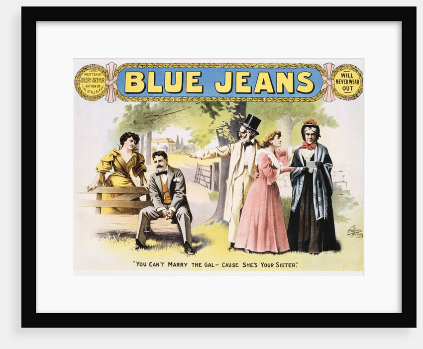 Blue Jeans Poster by Anonymous