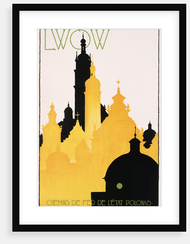 Lwow Poster by Stefan Norblin