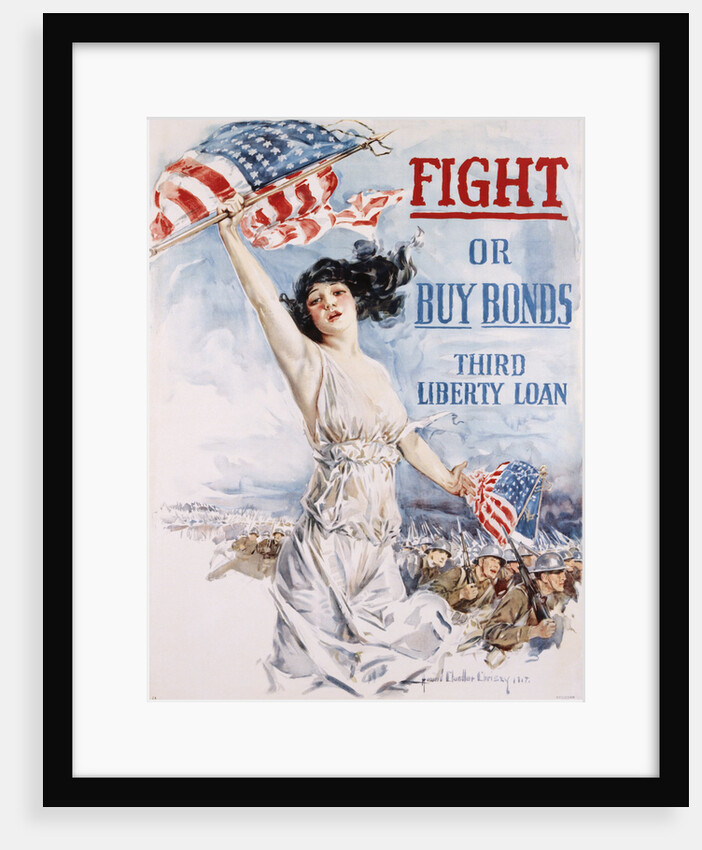 Fight or Buy Bonds Poster by Howard Chandler Christy