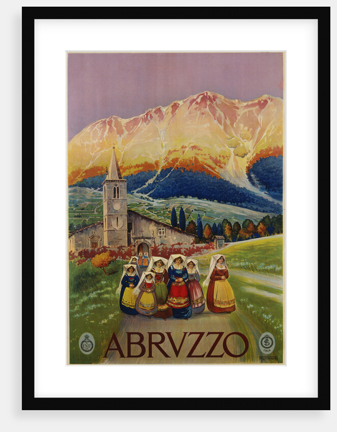 Abruzzo Poster by Alicandri