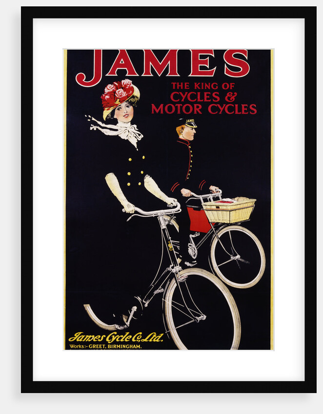 James - The King of Cycles & Motorcycles Poster by Anonymous