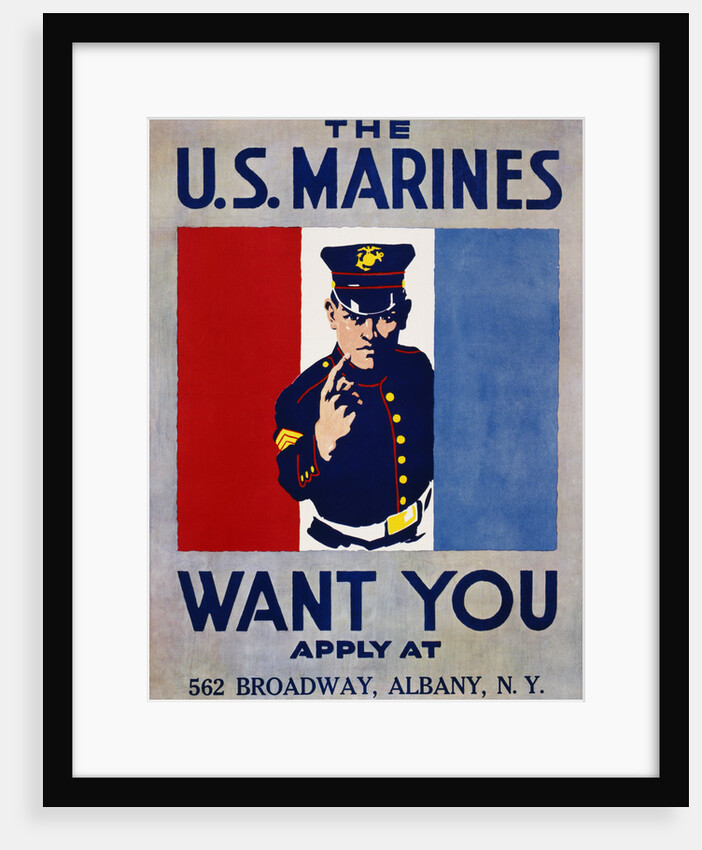 The U.S. Marines Want You Poster by Anonymous