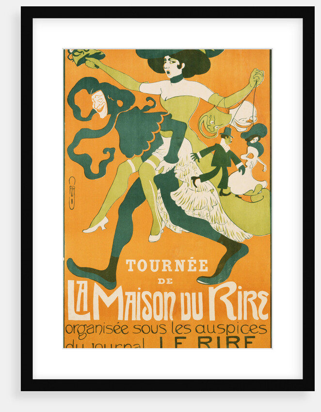 La Maison Du Rire Poster by Caro