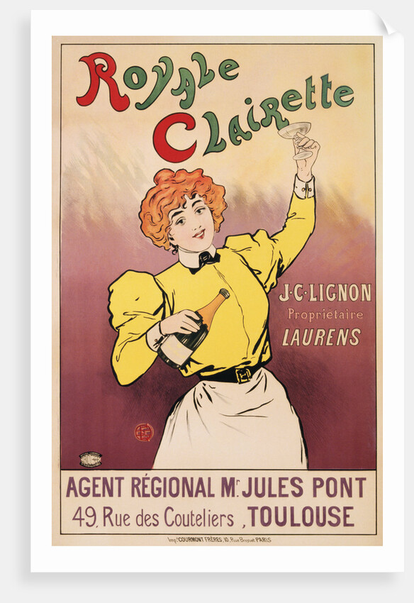 Royale Clairette Poster by Anonymous