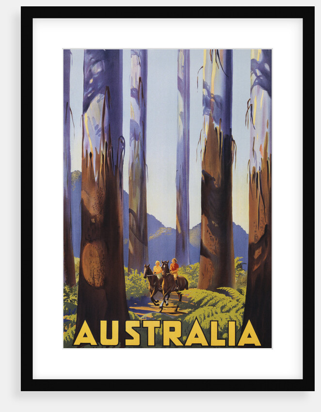 Australia Poster by Percy Trompf