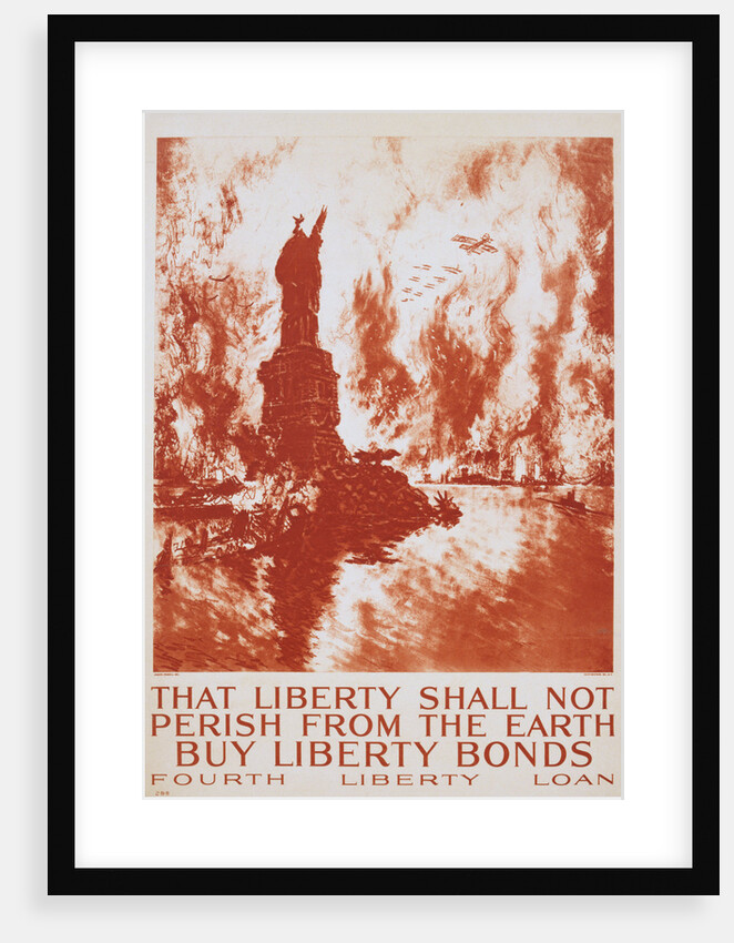 That Liberty Shall Not Perish from the Earth - Buy Liberty Bonds Poster by Joseph Pennell