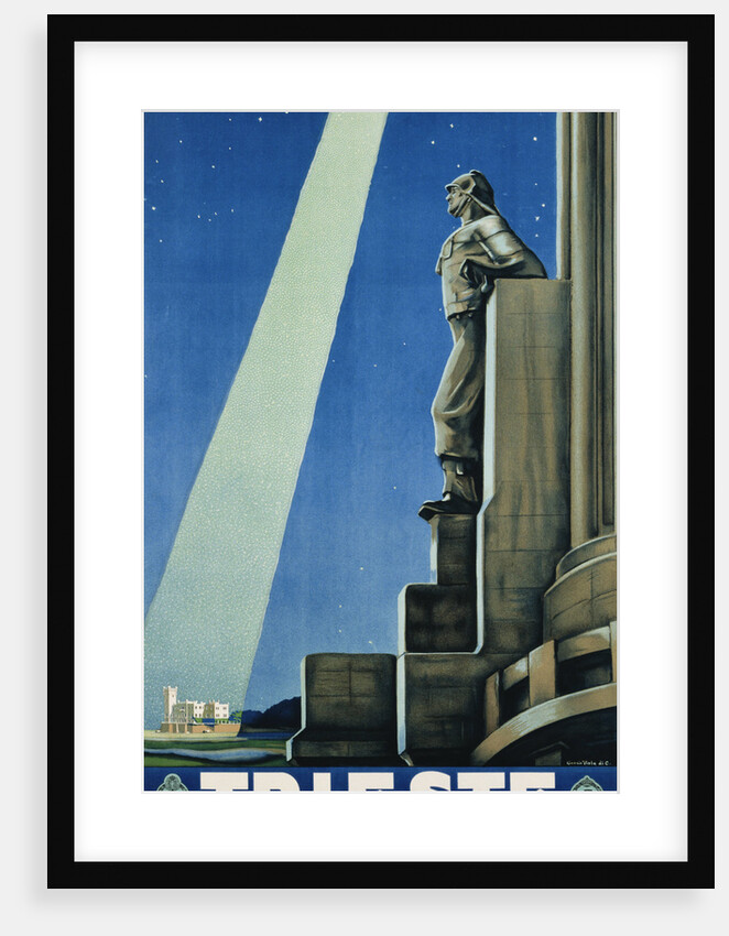 Trieste Poster by Georgio Viola